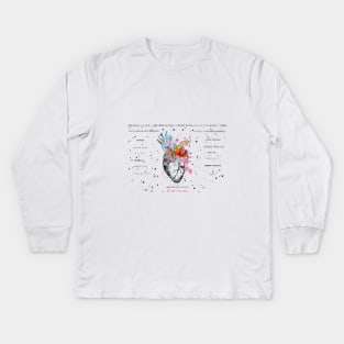 Heart Kids Long Sleeve T-Shirt